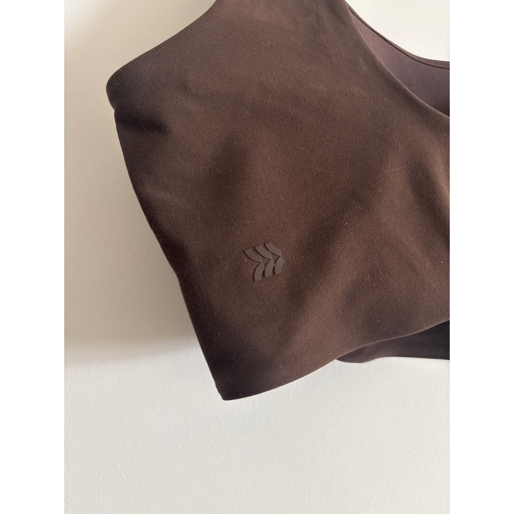 All in Motion Everyday Soft Sports Bra Espresso Brown Medium - Picture 4 of 5
